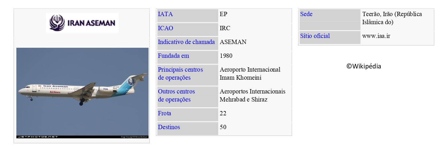 IRAN ASEMAN AIRLINES
