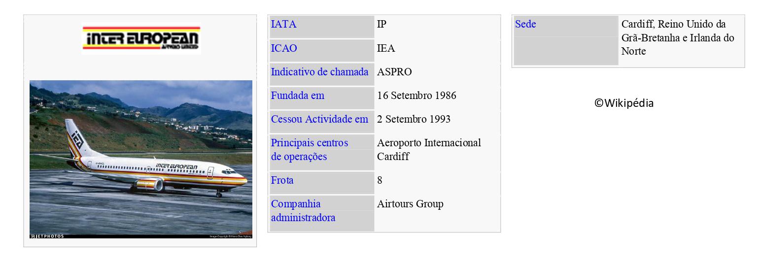 IEA – Inter European Airways